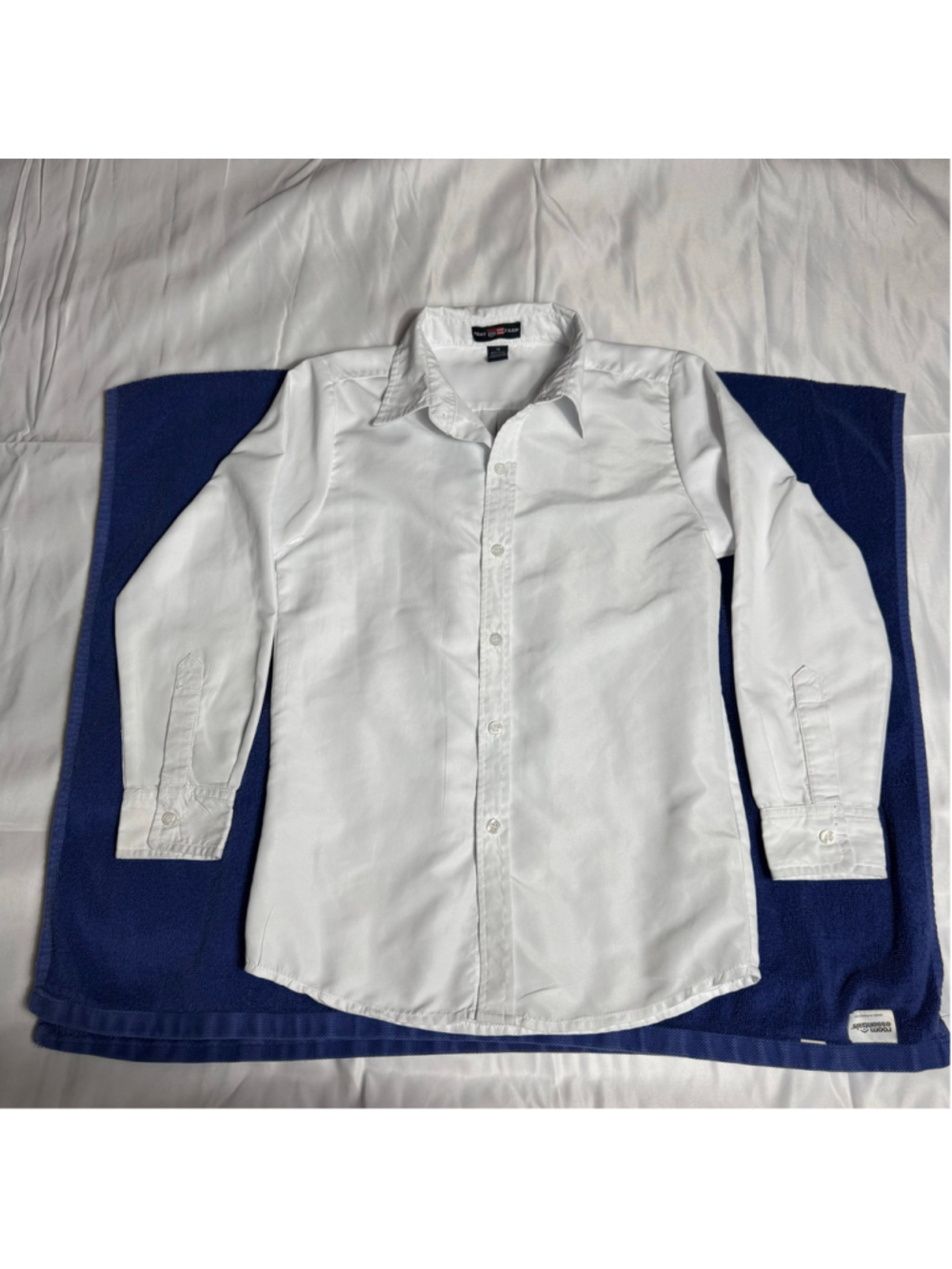 Boys Phat Farm White Button Down Shirt Size 12